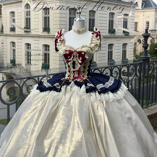 全款【白雪千金】公主成人礼·童话生日主题氛围感小礼服长裙