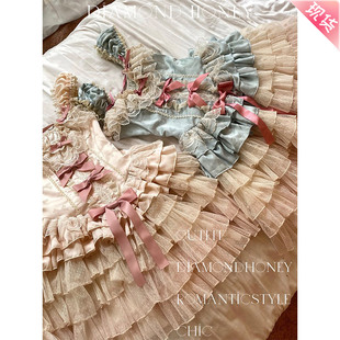 原创正品 精致氛围感·少女doll感浪漫芭蕾风连衣裙 爱神少女