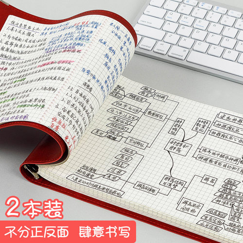 a4横式5mm可拆卸高效会议记录本