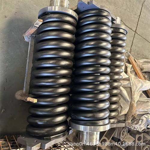 PC500挖掘机涨紧油缸总成底盘件挖掘机四轮一带