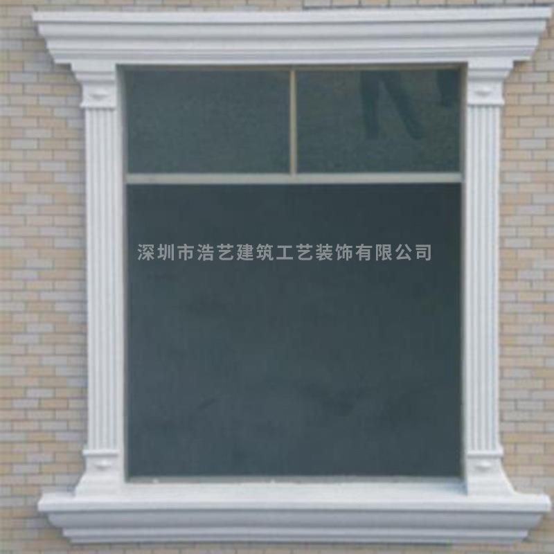 厂家直销窗套系列建材GRC水泥构件制品檐口线脚定购中厂家