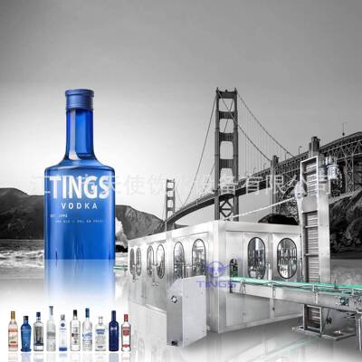 定制各种产量玻璃瓶瓶装矿泉水全套灌装包装全自动化机械生产设备