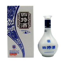 2015年江西老酒四特酒52度竹瓷460ml特香型白瓷瓶高度库存酒收藏