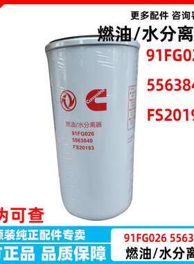 91FG026东风天龙康明斯5563840燃油/水分离器滤清器FS20193柴油滤
