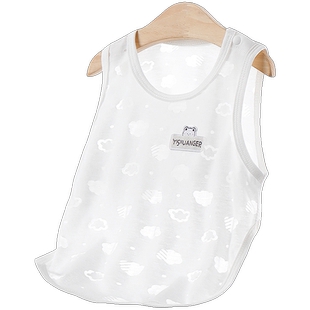 初生婴儿肚兜夏季薄款男女宝宝护肚子空调服睡衣新生儿半背衣护肚