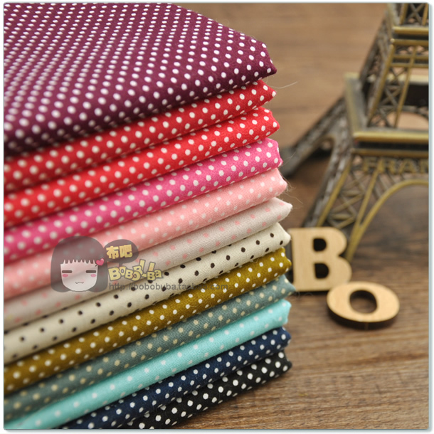 水玉点点直径12色衣料手工diy