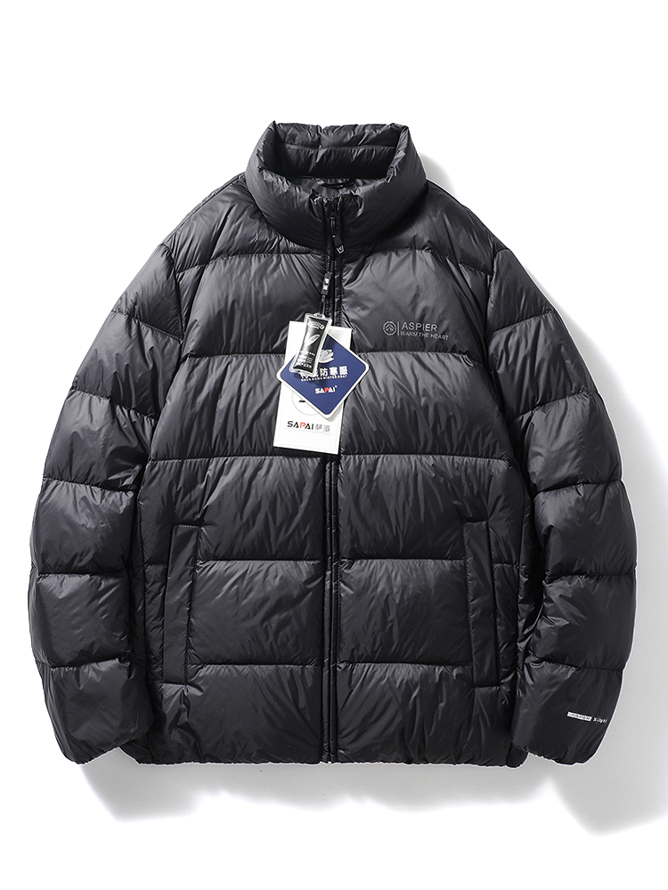 夹克羽绒服男冬季加厚短款棉袄