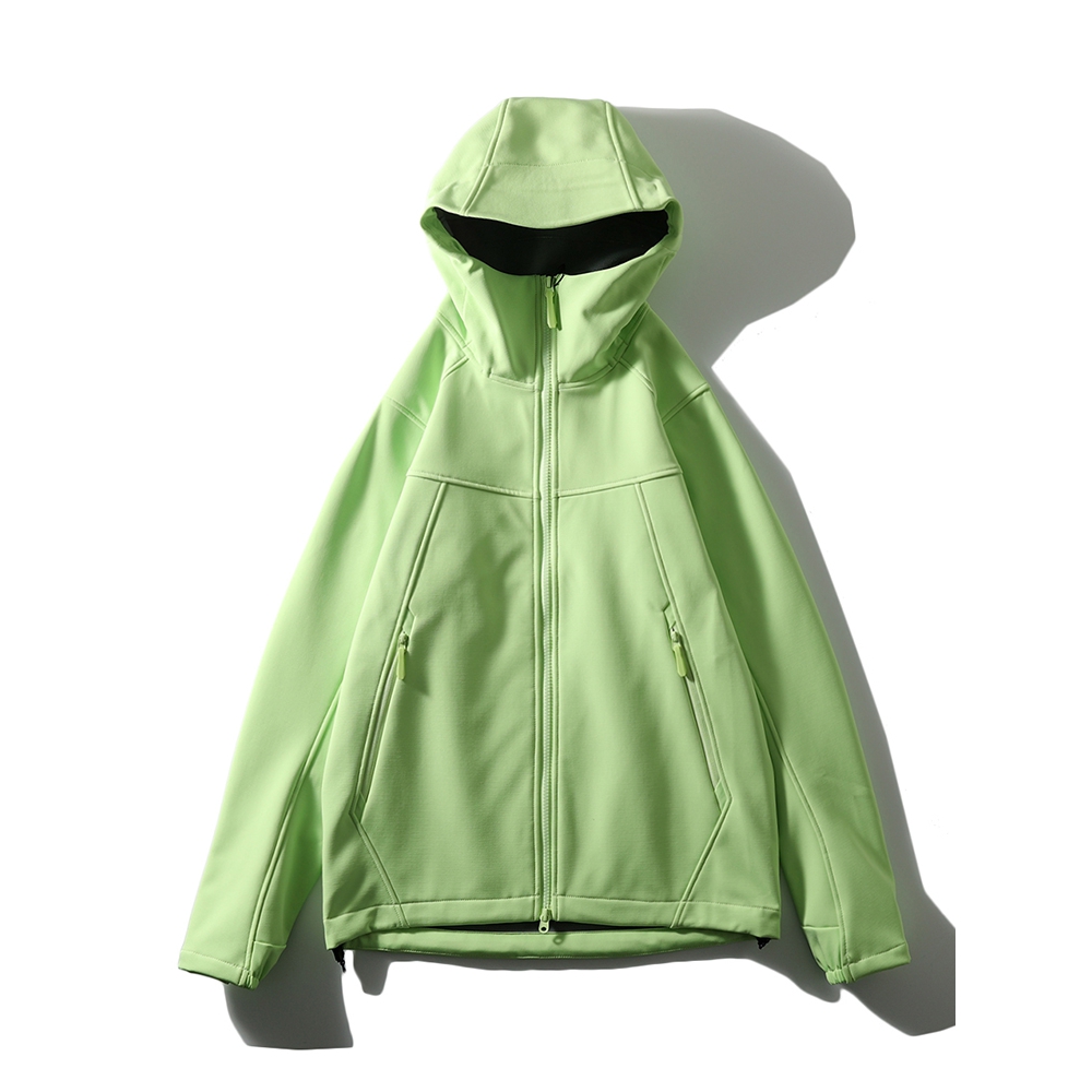 多巴胺穿搭春户外山系软壳冲锋衣