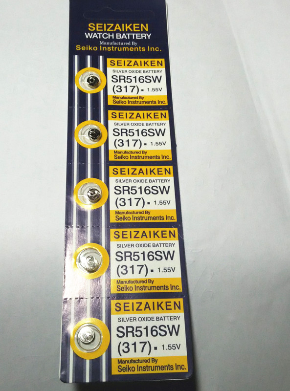 正品 317 SR516SW 1.55V 手表 钮扣电子电池