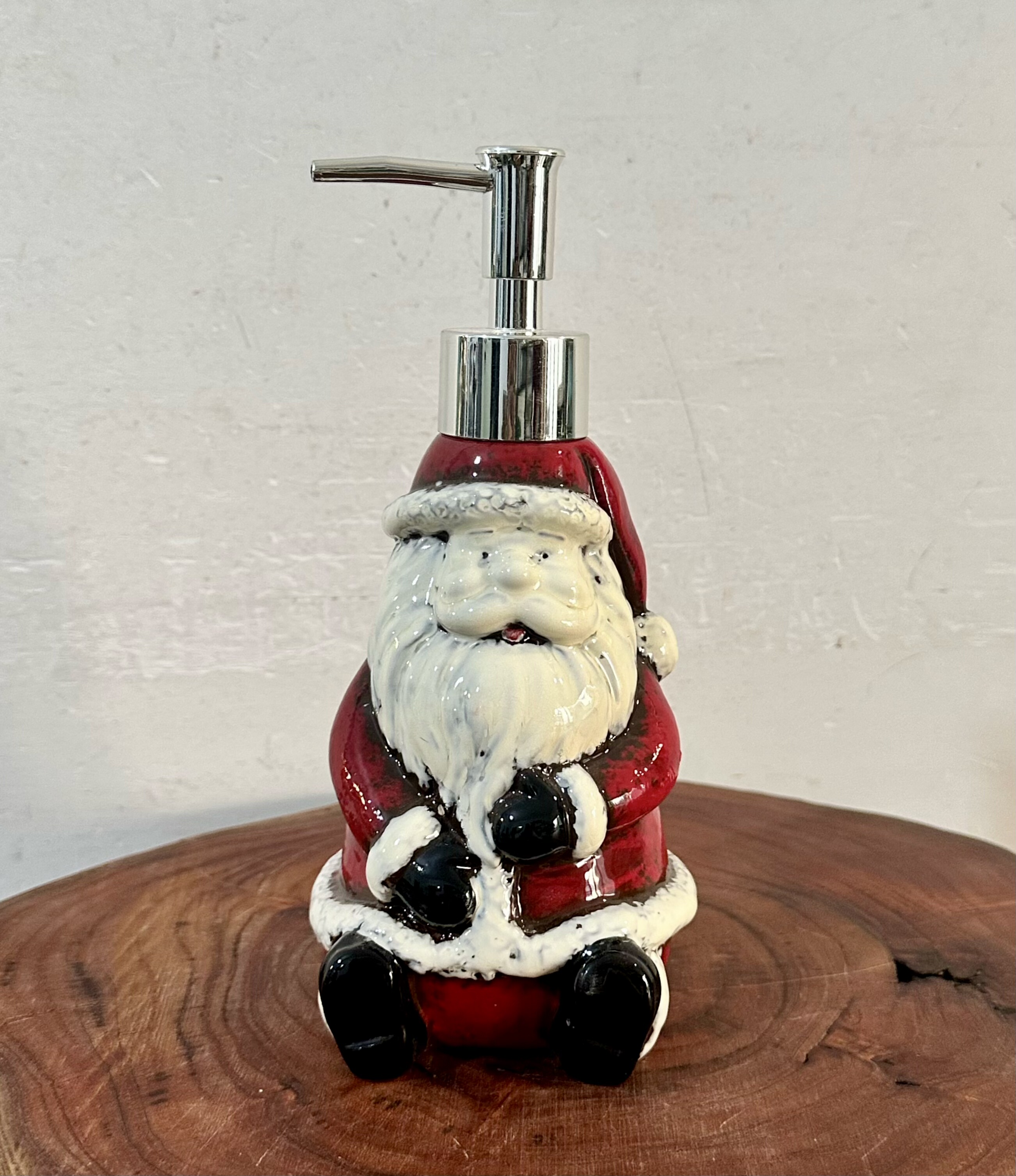 外贸孤品圣诞节陶瓷洗手液瓶美式乳液瓶按压式酒店民宿沐浴露分装