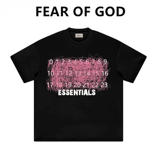 FEAR OF GOD复线ESSENTIALS潮牌短袖T恤男FOG情侣纯棉宽松上衣女