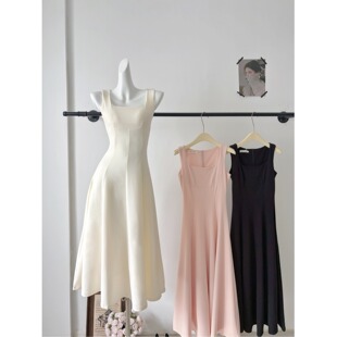 礼服裙 针织裙气质法式 Barb Chill温柔神裙吊带长裙连衣裙春季