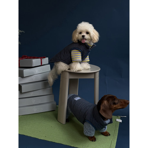 POXFFEE Pet狗狗冬季衣服棉衣幼犬中小型犬博美马尔济斯比熊外套