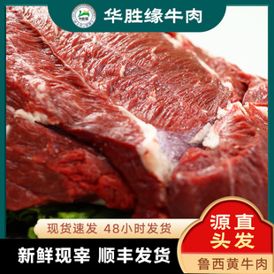 华胜缘 精选牛腿肉5斤 新鲜速冻 山东国产纯干谷饲清真 顺丰包邮