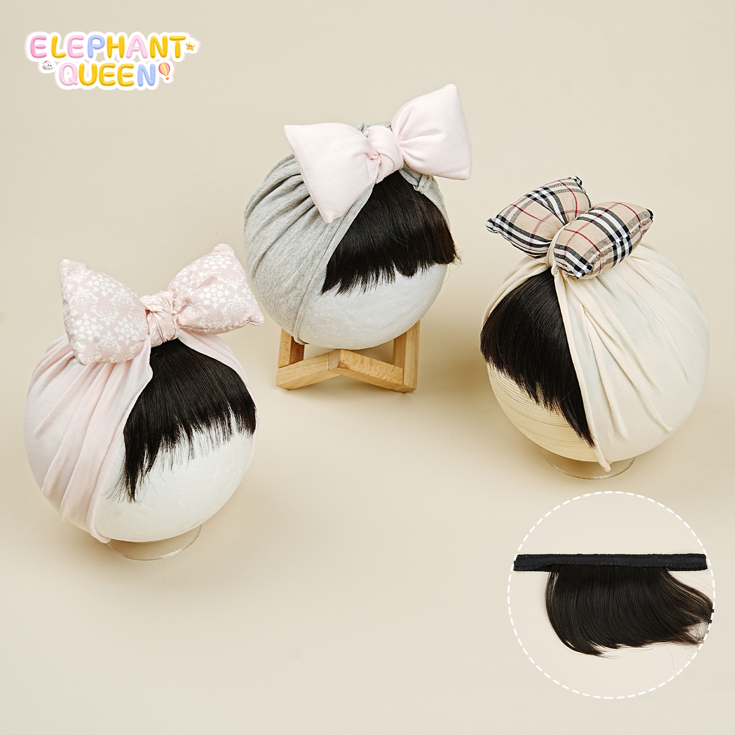 婴儿帽子春秋打结婴儿帽