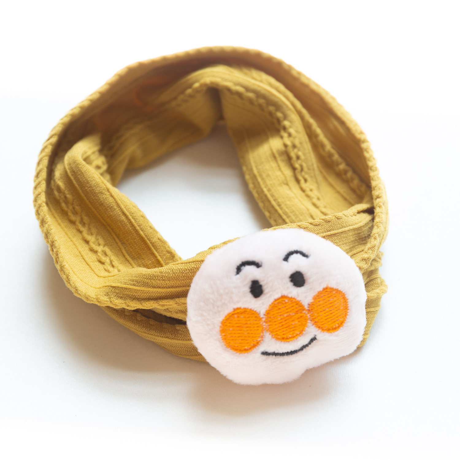 ins韩版婴儿发带可爱面包超人超萌男宝凹造型搭配宝宝不勒头