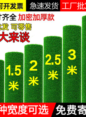 仿真草坪地毯假草皮人工绿植塑料装饰户外阳台垫子幼儿园足球围档