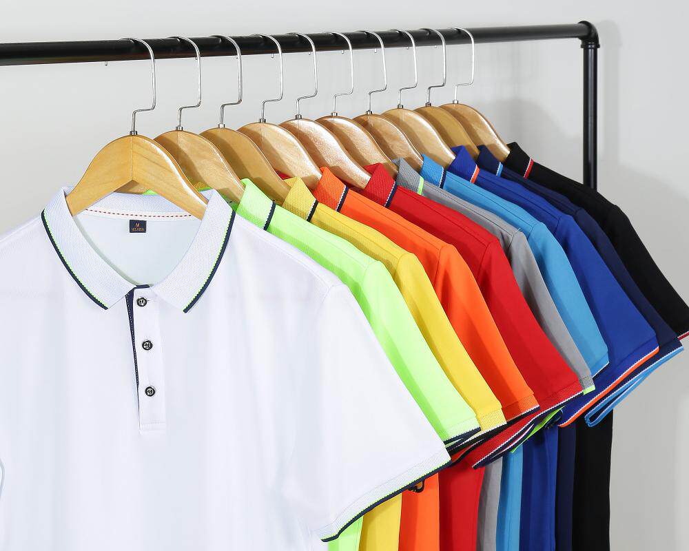 高端速干polo衫定制翻领t恤短袖健身户外运动快干工作服印制logo