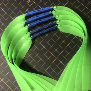 暴力绿2012锥度防冻四季通用高回弹扁皮筋耐用耐磨扁皮筋弹弓配件