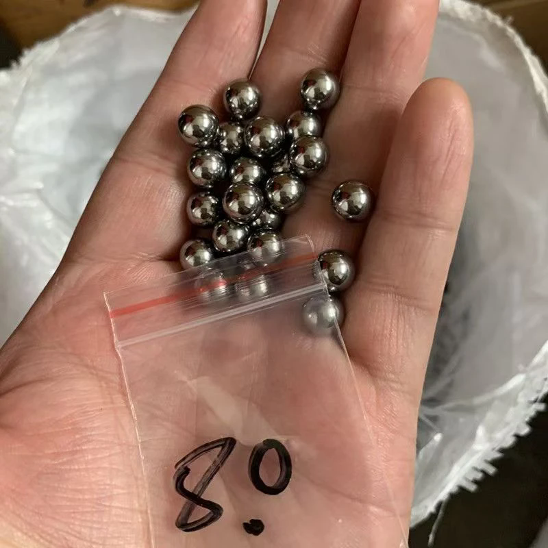 户外射击普通实心光滑亮面钢珠