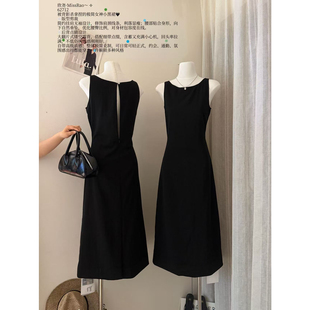 Miss Rao欣尧AOT十三行夏季高级感收腰显瘦穿搭气质连衣裙女62712