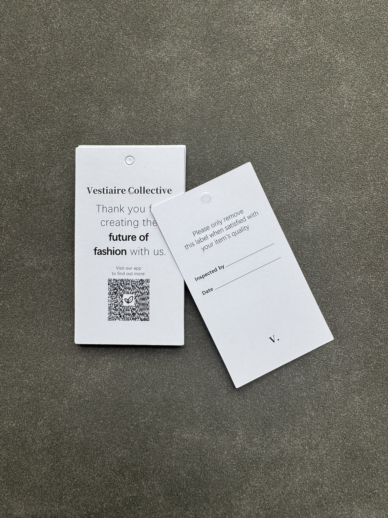 thumbnail for Vestiaire Collective label