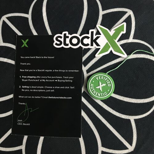 stockx扣品牌运动鞋吊牌配件