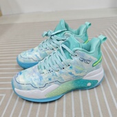 新款 中大童室内外中帮篮球鞋 皮面耐磨防滑篮球鞋 青少年学生运动鞋