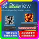 节点预览着色器小窗缩略图汉化版 Blender插件 1.22 Preview Node