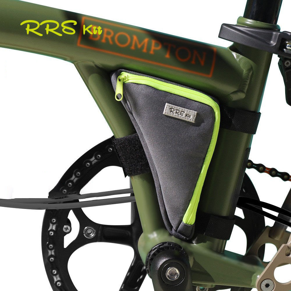 Rrskit小布折叠自行车改装车架三角包适用brompton收纳工具包