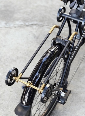 Unionjack小布折叠车PTline专用钛合金碳纤轻量化货架推行行李架