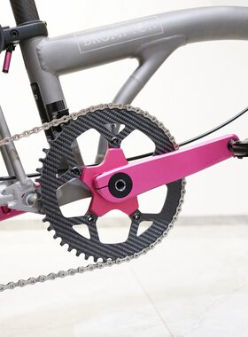 UnionJack专为小布折叠车设计的金属CNC曲柄110bcd 30mm规格