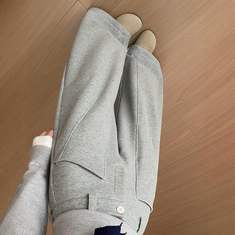 灰色休闲阔腿运动卫裤女款大码胖mm显瘦香蕉弯刀裤今年流行梧桐裤,女装/女士精品,大码裤装,淘宝优惠券,粉丝福利购,淘宝优惠卷