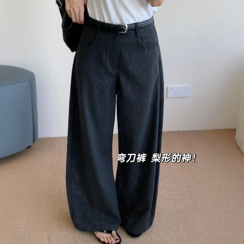 可以闭眼入的西装通勤神裤~