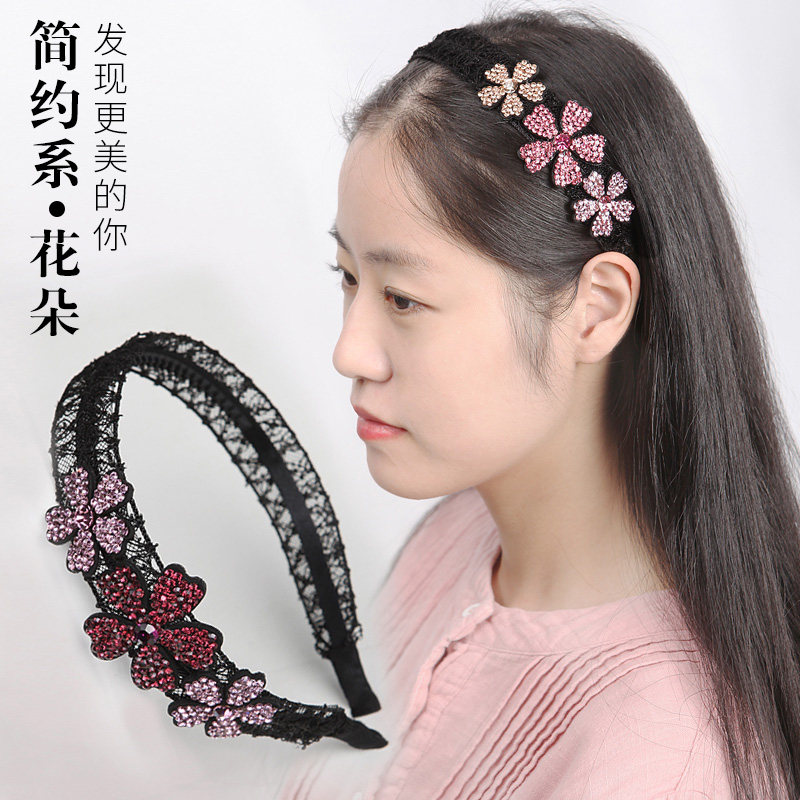 女士韩国百搭外出防滑发卡