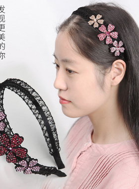 女士韩国百搭外出防滑发卡