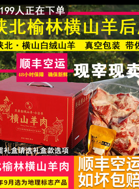 陕北榆林横山羊肉农家散养无膻味