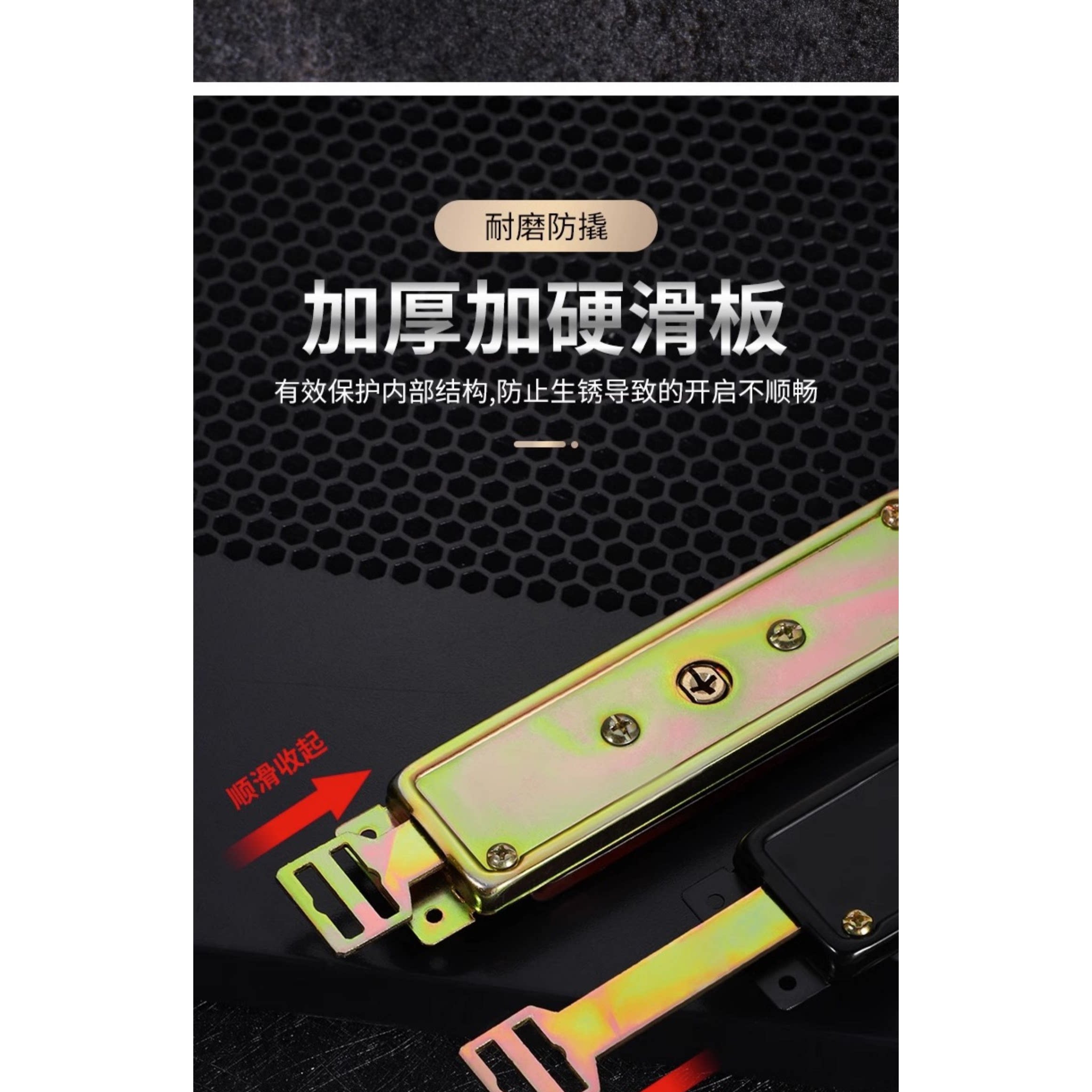 卷帘门锁卷闸门锁中间开通用型