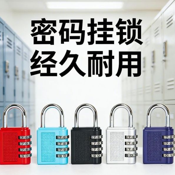 防盗新款小型柜子密码锁迷你行李箱挂锁大门多型号安全锁头密码锁