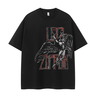 LedZeppelin美式复古感短袖T恤