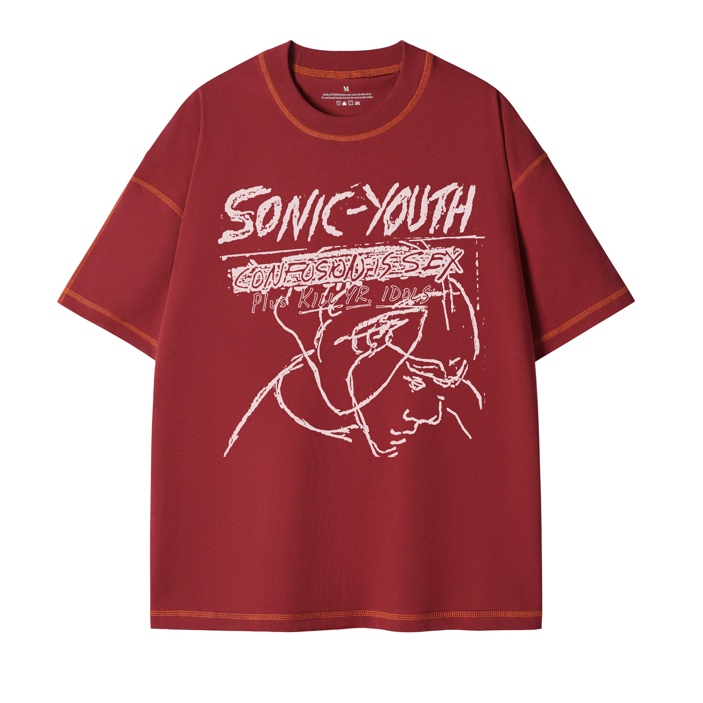 SONICYOUTH摇滚短袖T恤图片