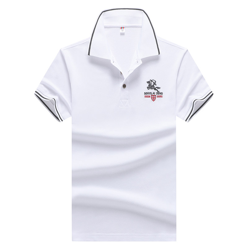2021 SUMMER PAUL MENS SHORT SLEEVE POLO SHIRT T-SHIRT COTTON CASUAL PLUS SIZE MENS LAPEL BODY BLOOD TIDE