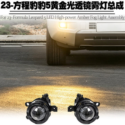 2023-2026款方程豹豹5前雾灯总成