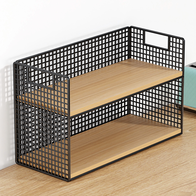 日本进口MUJIE桌面置物架零食架