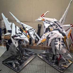 包邮|HG1/144大白鹅高达|柯西高达|闪光哈萨维|亚克力地台支架