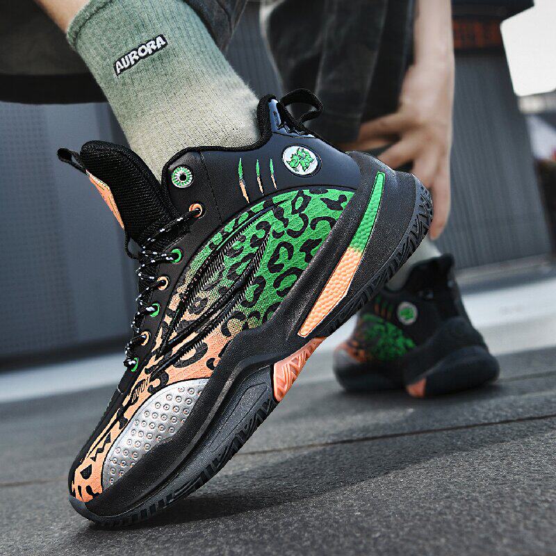 大童男篮球鞋2025新款青少年科比实战球鞋中学生脚胖宽运动鞋42码