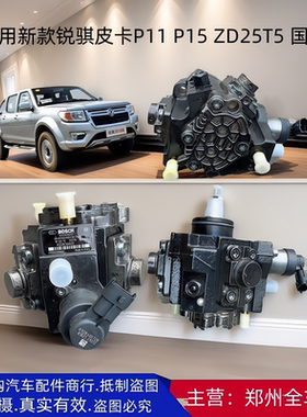 郑州新款锐骐6皮卡P11 P15 ZD25T5高压油泵柴油泵大泵配件 国五