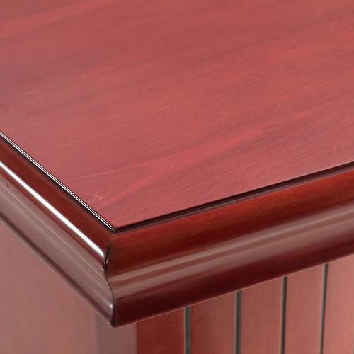 代简约现漆实木贴皮新中式大班领导台主管老板电脑办油A39公书桌