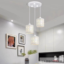 餐厅三头吊灯现代简约单头商用酒吧台走廊过道led创意灯网红超亮