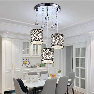 餐厅吊灯现代简约创意个性吧台餐桌灯北欧轻奢饭厅灯具超亮